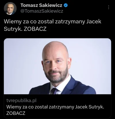 mam_spanko - Wiemy za co został zatrzymany Jacek Sutryk. ZOBACZ

#polityka #wroclaw