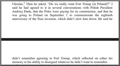 Templar - @lena1234 no może by tak zapytał np. o Fort Trump, o którym się Trumpowi za...