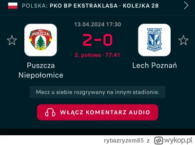 rybazryzem85 - Tydzień wcześniej po meczu z Pogonią Szczecin.
-Wracamy do gry.Gramy o...