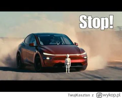 TwujKasztan - @FLAC: to tak jak tu testowali wariaciki. Tesla zawraca jeśli są pachoł...