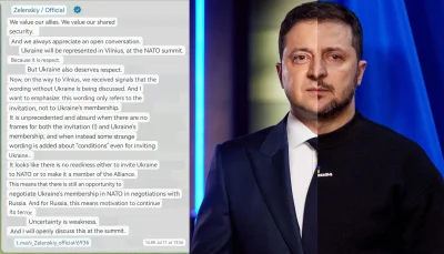 PoItergeist - Zełeńsky jest wściekły, że NATO dyktuje Ukrainie "warunki" zaproszenia ...