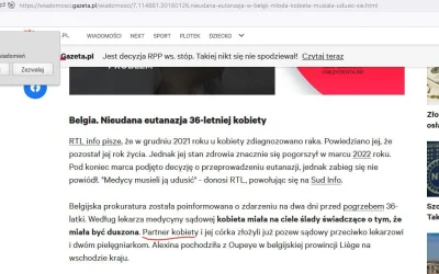 NiebieskiMiszmasz - @kwikulec: W artykule Gazeta.pl pisze,że partner natomiast