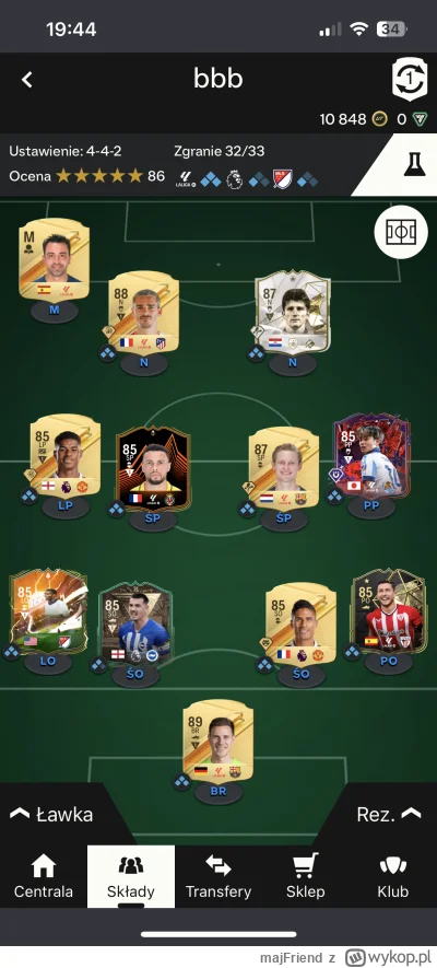 majFriend - Dużo trace jak na jednym zawodniku mam 2 zgrania zamiast 3? Próbuje jakos...