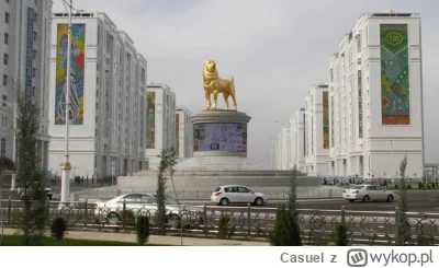 Casuel - Pozlacany pies, Turkmenistan, 2020