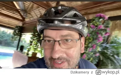 Dzikamery - Jestem Adam Adam Machaj i wyglądam w kasku na rower jak ułomek ale nie sz...