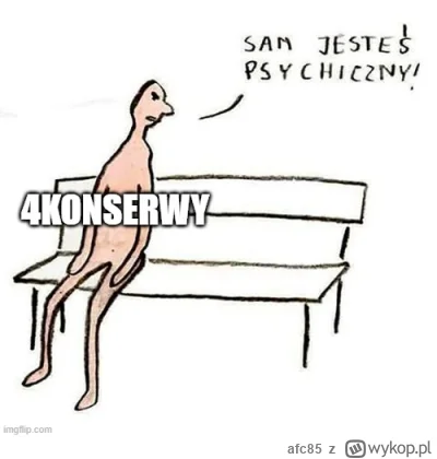 afc85 - MY JESTEŚMY NORMALNI,  TO TY SIĘ LECZ LEWAGU