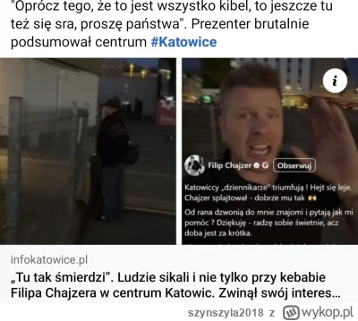 szynszyla2018 - Wreszcie ktoś powiedział o tym głośno 
#katowice  to miasto meneli. 
...