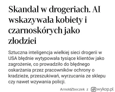 ArnoldZboczek - Kiedy #ai pojmie, że to tak nie wypada? ( ͡° ͜ʖ ͡°)
#sztucznaintelige...