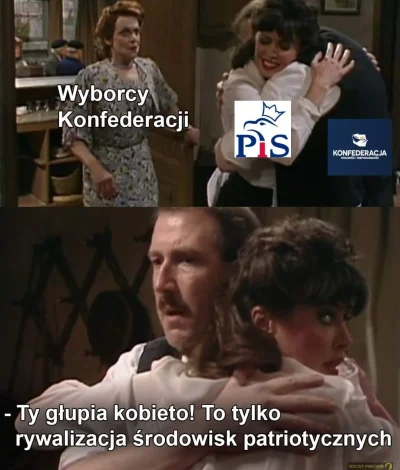 motvik - A jeszcze rano "antysystemowa" konfederosja chciala iść razem do wyborów z p...