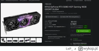 LeP_ - #nvidia #pcmasterrace Wyłapałem ciekawą promocję w #xkom na rtx 5080. Jednak m...