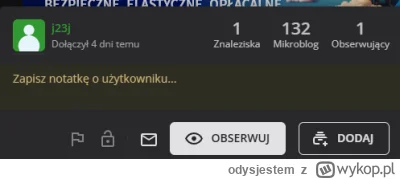 odysjestem - @j23j: Kim Ty jesteś?