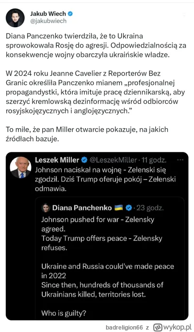 badreligion66 - #polityka Miller na starość coraz bardziej przypomina wszystkim dlacz...