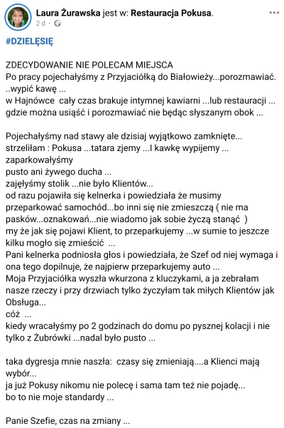 olito - Baba źle zaparkowała i na prośbę o przestawienie samochodu tak, żeby dla inny...