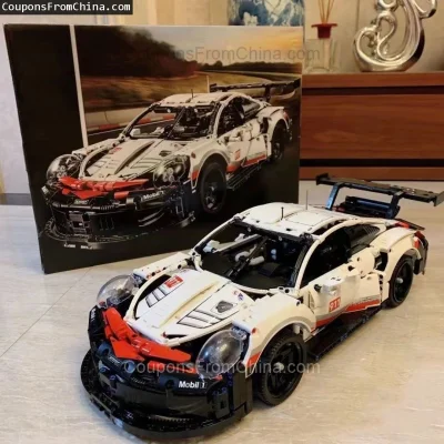 n____S - ❗ 1580Pcs RC Car 911 RSR 42096 Building Blocks
〽️ Cena: 15.23 USD (dotąd naj...