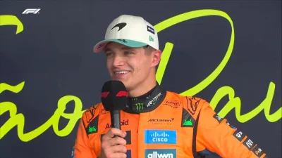 MrRedz - Lando Norris na pytanie skąd znalazł tempo w drugiej części sezonu odpowiedz...