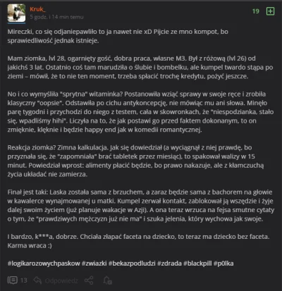 kondradodendron - Dlaczego takie wpisy spadają, moderacja atakuje?
#polka 
#zwiazki #...