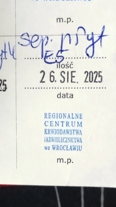 Zatoichisan - 83 280 - 650 = 82 630
Data donacji - 26.08.2025
Rodzaj donacji - płytki...