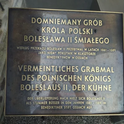 Ryneczek - W Austrii, konkretnie w miasteczku Ossiach, znajduje się tablica pamiątkow...