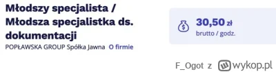 F.....t - Tak właśnie wygląda rynek pracownika. Pensja absolutnie minimalna. Robota p...