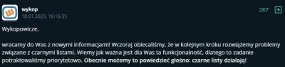 matixrr - >Kiedy czarne listy zaczną działać?

@aarahon: wg nich to od środy działają...