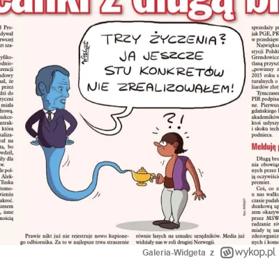 Galeria-Widgeta - Publikacja w Tygodniku NIE
Rys. Widget

#tusk #polityka #bajka #pra...