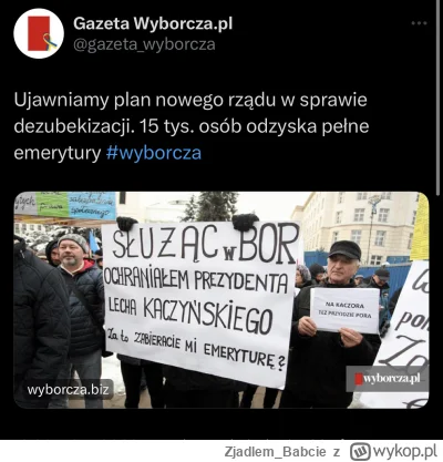 Zjadlem_Babcie - Aborcja? Nie w tej kadencji. Kwota wolna 60k nie ma hajsu. Emerytury...