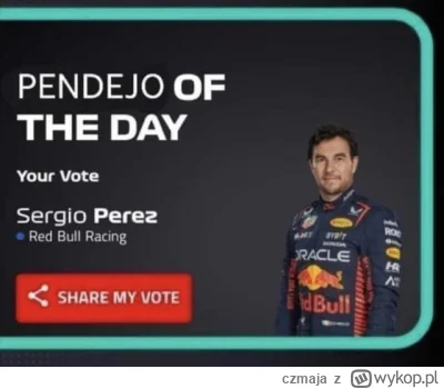 czmaja - Przy głosowaniu na dotd pamiętajmy o równie ważnej nagrodzie dla kierowcy 
#...