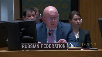 Kumpel19 - Stały Przedstawiciel Rosji na posiedzeniu Rady Bezpieczeństwa ONZ:

 Tragi...