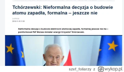 szef_foliarzy - No i pięknie wyjaśnił dlaczego CPK nie mogło powstać - niewydolność p...