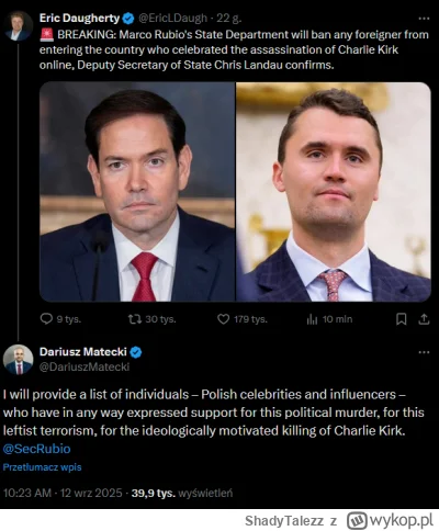 ShadyTalezz - Polska prawica z dnia na dzień coraz bardziej skundlona i poddańcza, ty...