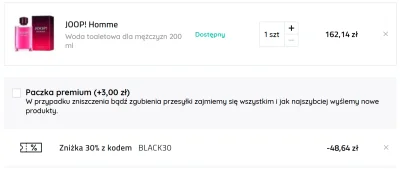 Borki - Dobra promka na JOOP! Homme na e-glamour.pl z kodem BLACK30, ja wziąłem dwie ...