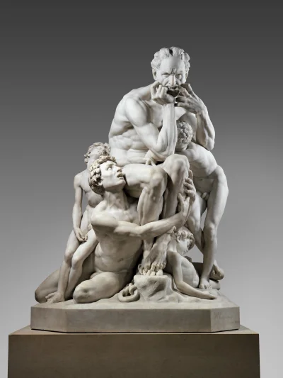 Loskamilos1 - "Ugolino i jego synowie", Jean-Baptiste Carpeaux, dzieło stworzone pomi...