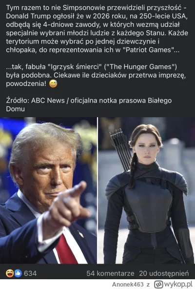 Anonek463 - To kiedy noc oczyszczenia? #polityka #usa #trump #nococzyszczenia #igrzys...