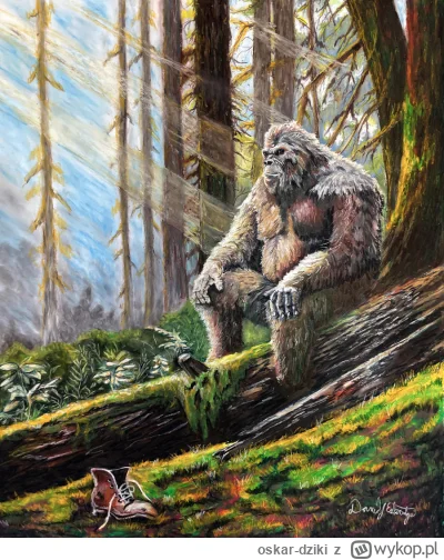 oskar-dziki - Bigfoot to jeden z najbardziej znanych Amerykanów na świecie. Kanadyjcz...