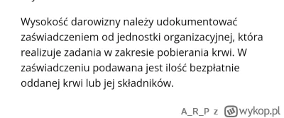 ARP - To trzeba mieć to zaświadczenie, czy nie? I co jak ja w różnych punktach oddaję...