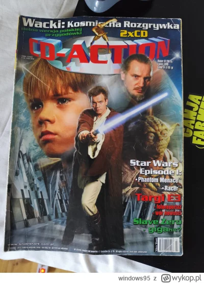 windows95 - Sprzątałem strych i znalazłem trochę starych magazynów xd

#cdaction #gim...