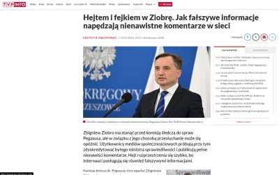 sznioo - rzeczywiście obecna TVP to ta sama propaganda co za pisu tylko w drugą stron...