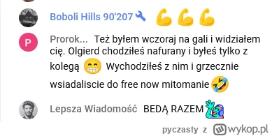 pyczasty - @marjan1234: co tam sie wydarzyło się? ty jestes z Biedastoku, proszę mnie...