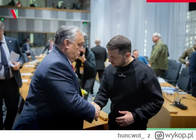 huncwot_ - Przypominam, że Orban nie klaskał na widok Zełeńskiego i nie przyszedł się...