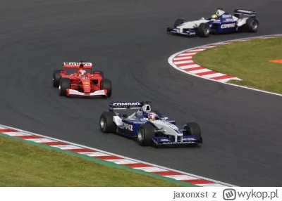 jaxonxst - Walka Rubensa Barrichello i Juana Pablo Montoyi podczas Grand Prix Japonii...