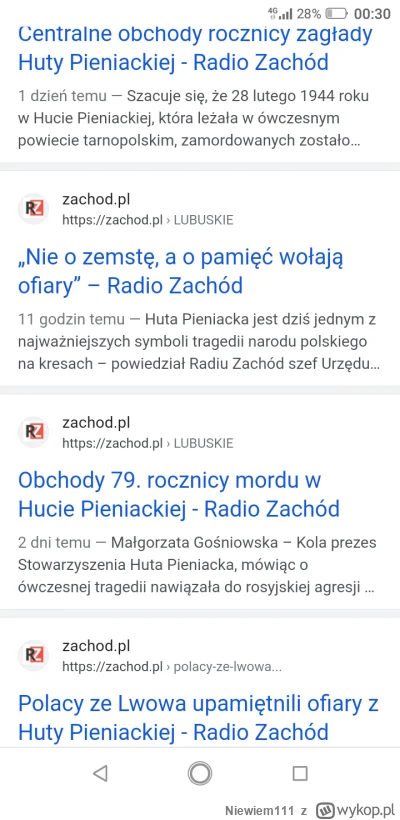 N.....1 - w lubuskim jest związek kresowian więc w radiu wojewódzkim są o tym informa...