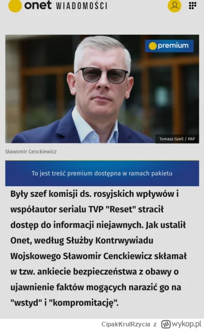 CipakKrulRzycia - #centkiewicz #bekazpisu #polityka #lgbt #pytanie
Ciekawe co miał ta...