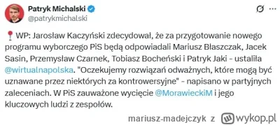 mariusz-madejczyk - Największe "tuzy" pisu robią program. Brawo. Protokół 40%, wróć, ...