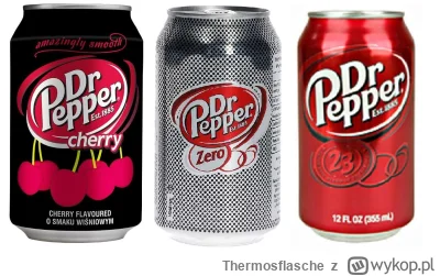 Thermosflasche - Wie ktoś gdzie można dostać Dr Peppera w większym opakowaniu (najlep...