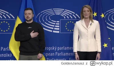 GoldenJanusz - czy ten wieśniak z ukrainy nie może choć raz założyć garnituru i wyglą...