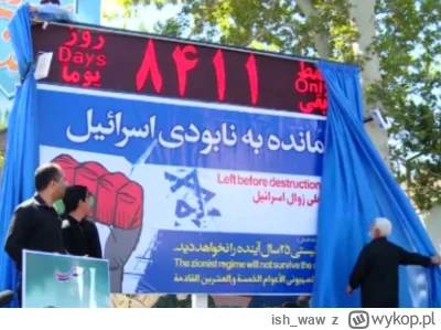 ish_waw - Iran literalnie odsłonił w centrum Teheranu zegar odliczający czas do znisz...