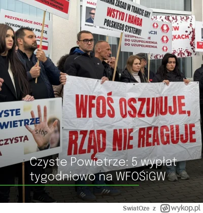 SwiatOze - 🔥 Czyste Powietrze, brudna biurokracja.

Setki firm czekają miesiącami na...
