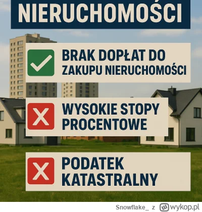 Snowflake_ - Dajcie mnie tu podatek katastralny od 3 mieszkania, żeby dopełnić oczeki...