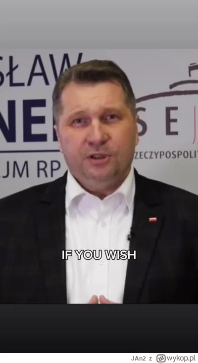 JAn2 - W pierwszej chwili myślałem że to deepfake...ale nie, on to na serio nie nagra...