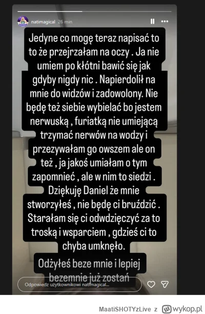 MaatiSHOTYzLive - dobra dobra z tym polaczkiem czemu nikt nie pisze o dramacie magica...